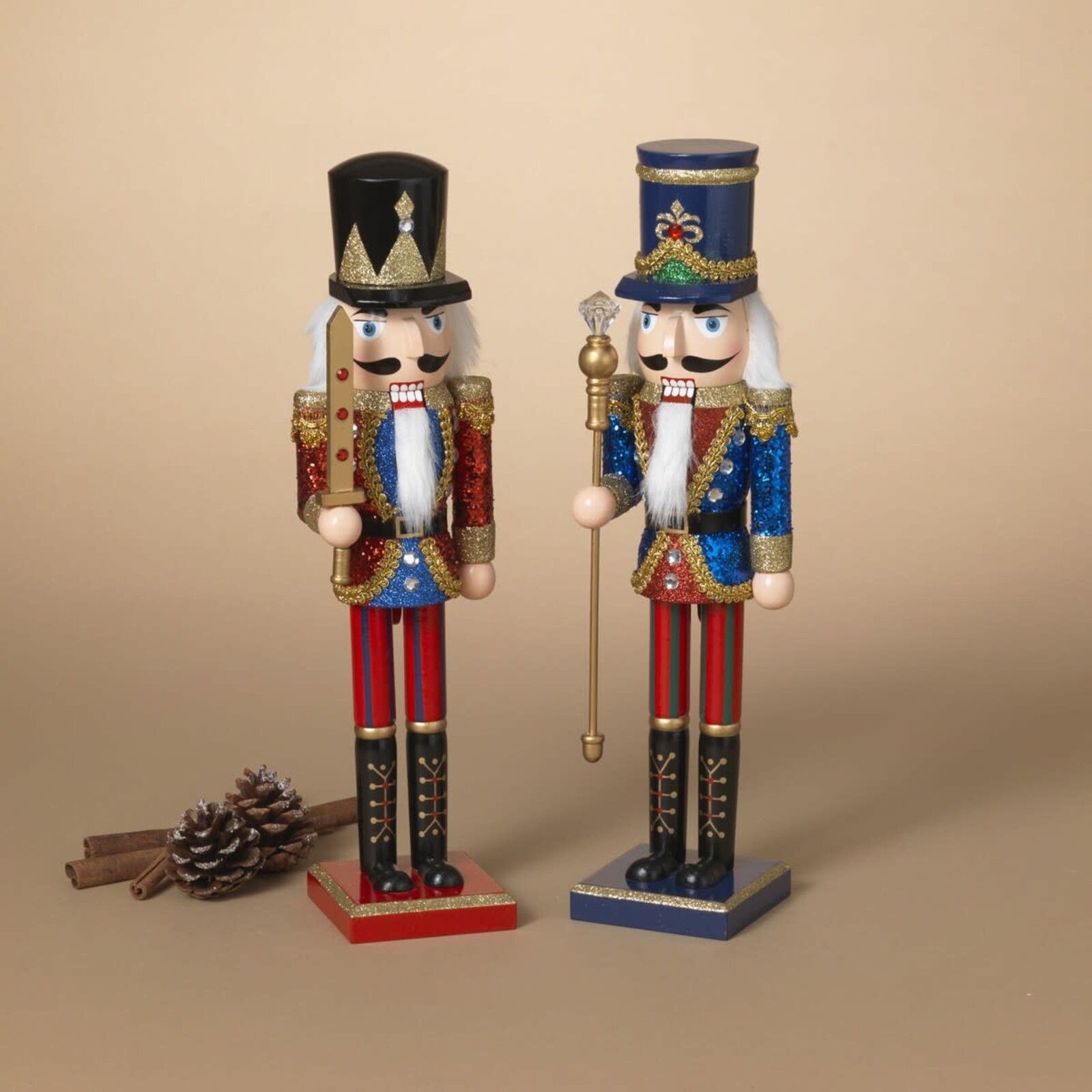 Gerson 15"H Wood Nutcracker  (1)  2730650 loading=