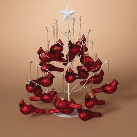 Gerson Handblown Glass Cardinal Ornament    2161810