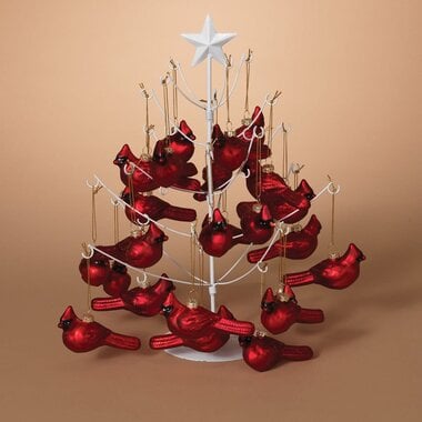 Gerson Handblown Glass Cardinal Ornament    2161810