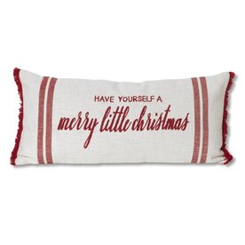 Gerson 30" Fabric Holiday Design Pillow  2739630