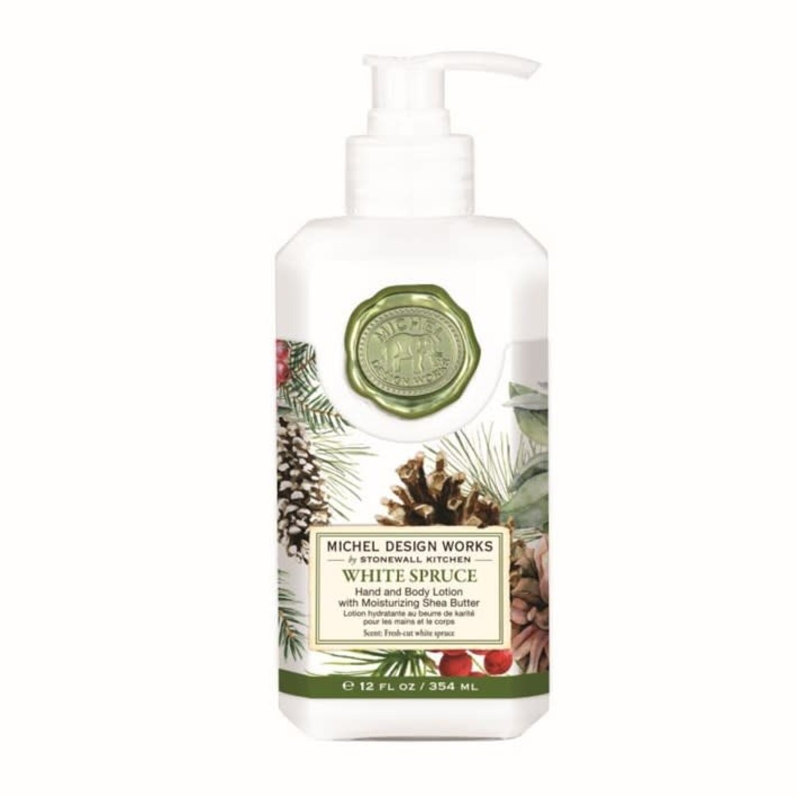Michel Design Works White Spruce Hand and Body Lotion  856362 loading=
