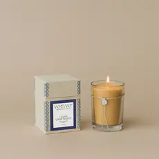 Votivo Aromatic 6.8 oz. Candle Clean Crisp White  60+Hrs Burn Time  VT19