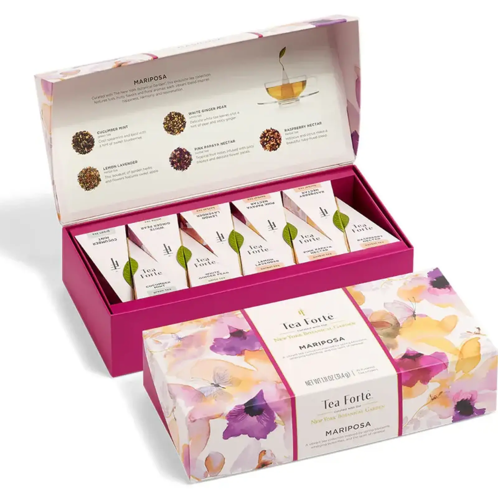 Tea Forte Mariposa Petite Presentation Box  142060 loading=