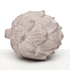 Meravic ARTICHOKE LARGE 6 X 5.5 X 4.5" GREY CONCRETE A3620