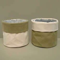 Meravic CANVAS POT COVER/BAG (1)  LARGE    T5436L