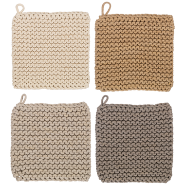 Ganz Cotton Crochet Pot Holder  (1)   CB185966