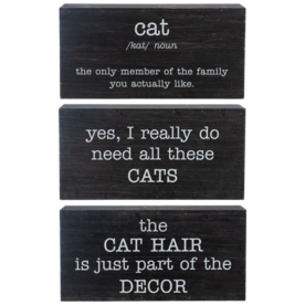 CBK Cat Humor Text Message Block  (1) CB186935
