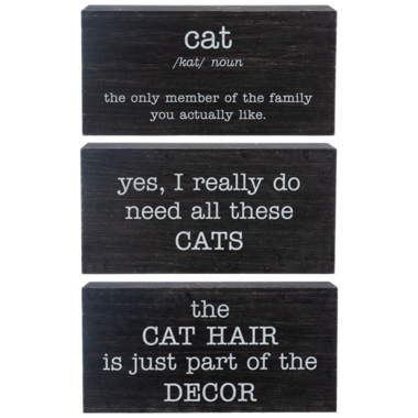 CBK Cat Humor Text Message Block  (1) CB186935