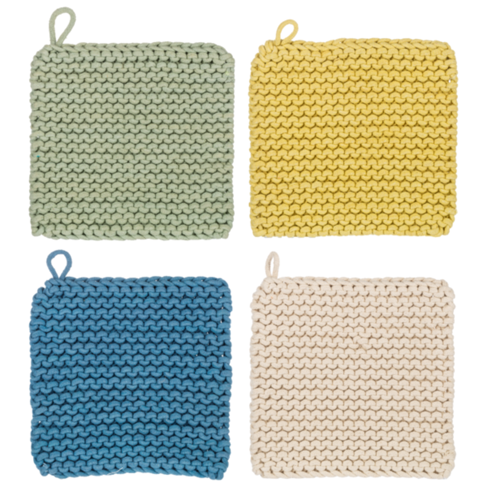 CBK Cotton Crochet Pot Holder   CB185972 loading=