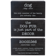 CBK Dog Humor Text Message Block  (1)  CB186934