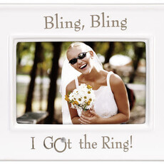 Malden International 4x6 Bling Bling Ceramic I've Got The Ring     3058-46