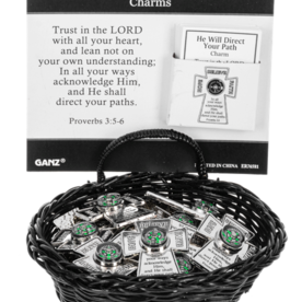 Ganz He Will Direct Your Path Charm  ER76581