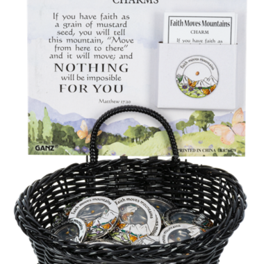 Ganz Faith Moves Mountains Charm     ER76479