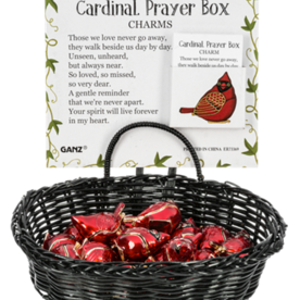 Ganz Cardinal Prayer Charm   ER73369