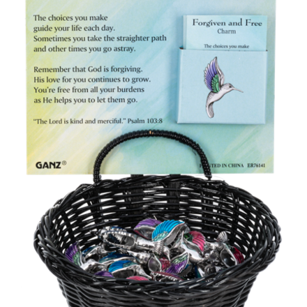 Ganz Forgiven and Free Charm   ER76141