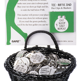 Ganz Tee-riffic Dad Hat Clip with Markers   ER73534