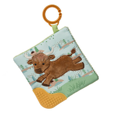Mary Meyer Hetty Highland Cow Crinkle Teether  43271
