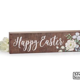 Burton + Burton REVERSIBLE EASTER/HOME WOODEN SIGN    9746437