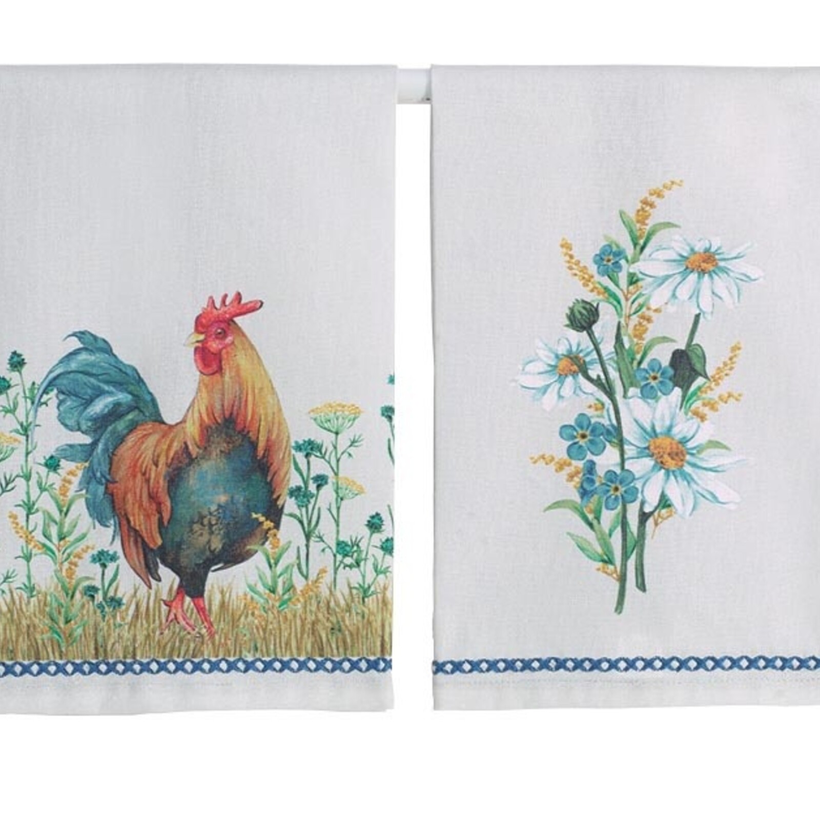 Burton + Burton SPRING CHICKENS TEA TOWEL  (1) 3128310 loading=