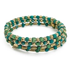 Anju Bracelet-Aasha Chic Seagrass Coil  B5504C