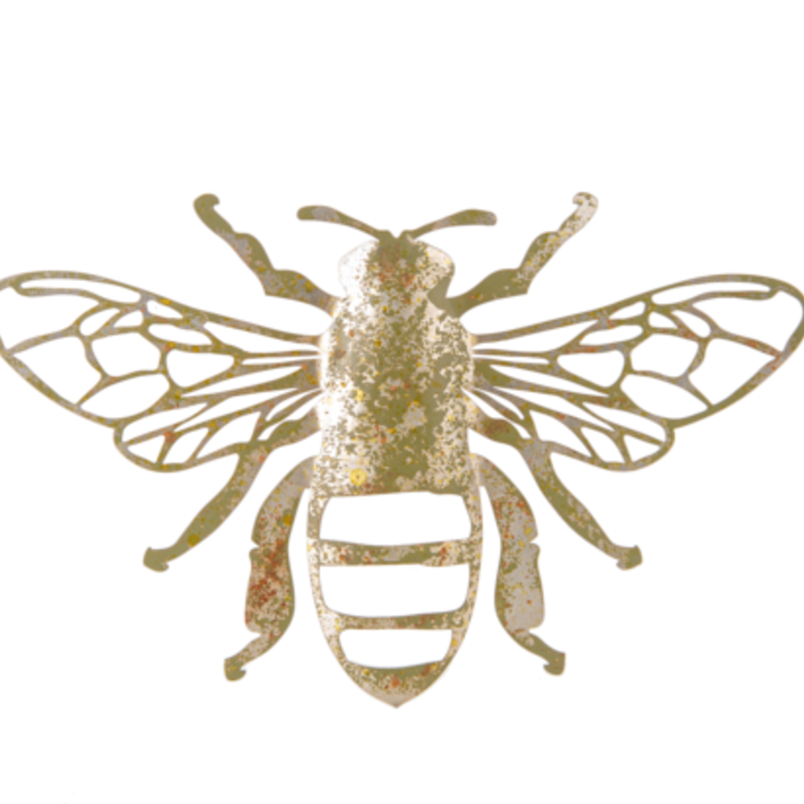 CBK Antique Finish Bee Wall Decor   CG177079 loading=
