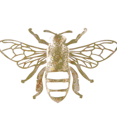 CBK Antique Finish Bee Wall Decor   CG177079