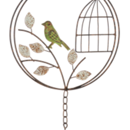 Ganz Bird On Branch Windchime   MG195094