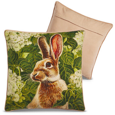RAZ Imports Inc. 18" WILD RABBIT PILLOW  4419302