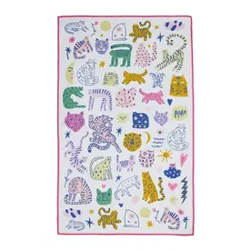 Design Imports DII Meow Meow Printed Microfiber Dishtowel  756833