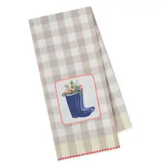 Design Imports DII Rain Boots Embellished Dishtowel  756664
