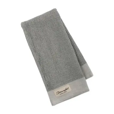 Design Imports DII Wild Dove Washed Waffle Dishtowel  751108