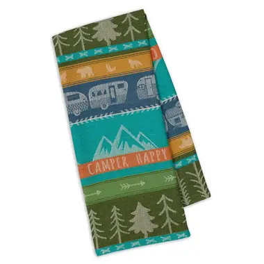 Design Imports DII RV Park Jacquard Dishtowel    750325