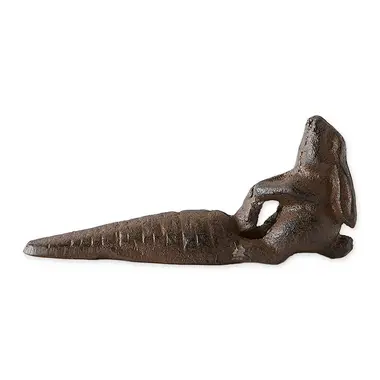 Design Imports DII Bunny With Carrot Door Stopper  4506596