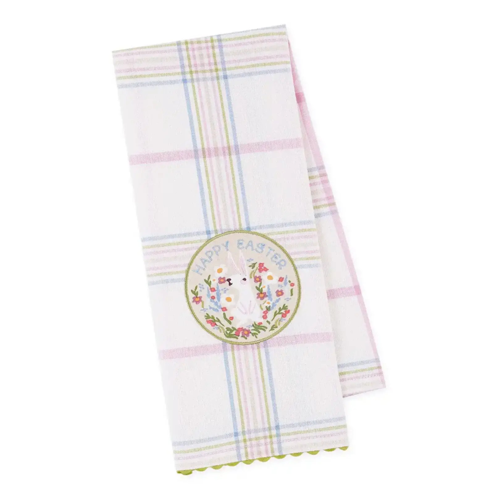 Design Imports DII Hoppy Easter Embellished Dishtowel  756546 loading=