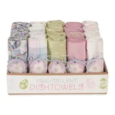 Design Imports DII Hoppy Easter Assorted Dishtowel  (1)  756567