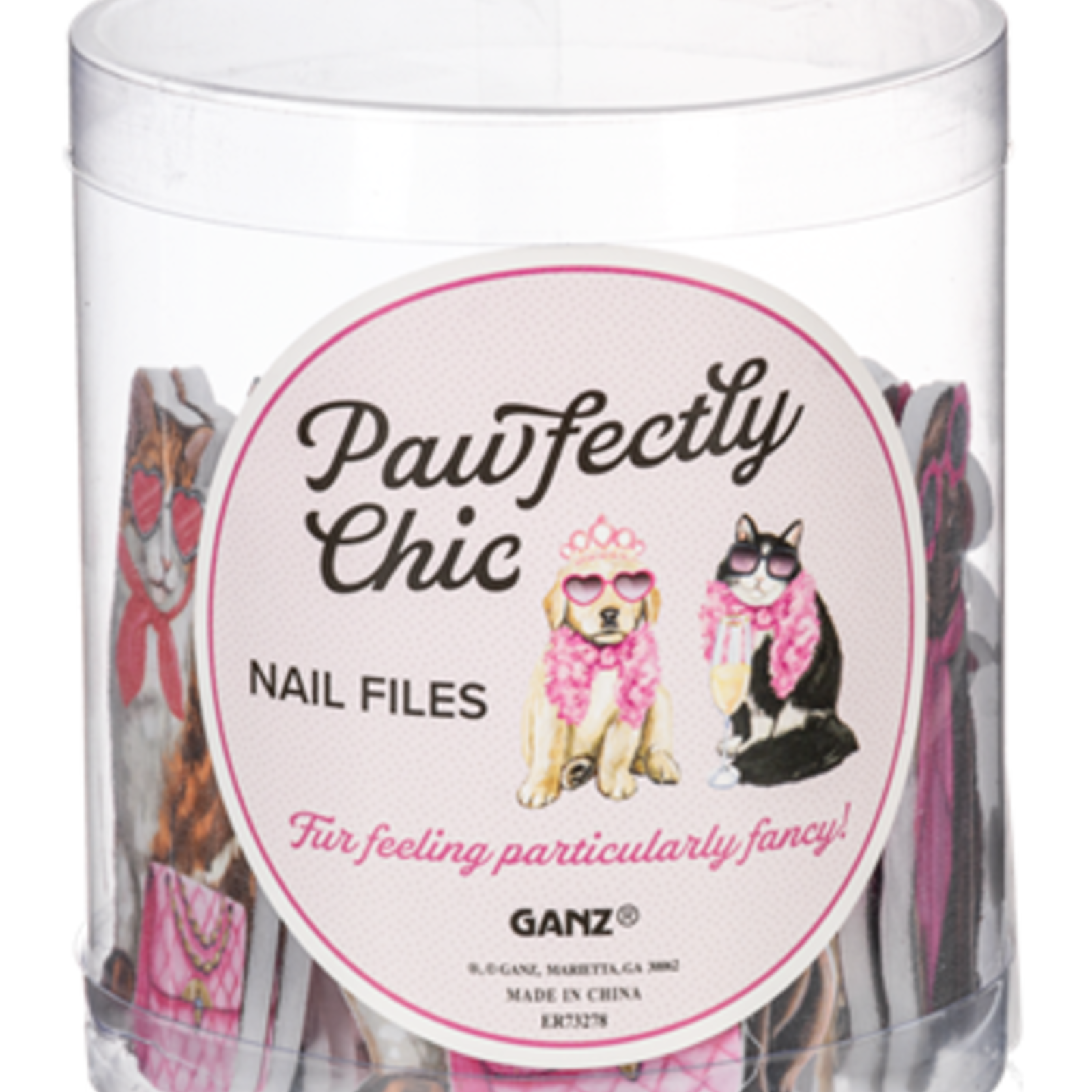 Ganz Pawfectly Chic - Die Cut Nail File    ER73278 loading=