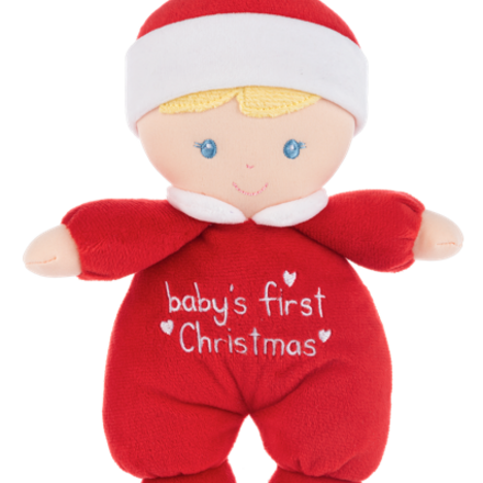 Baby Ganz 9" Baby's First Christmas Doll  BGX11904