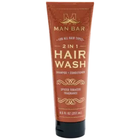 Man Bar MAN BAR® 2 in 1 Hair Wash Spiced Tobacco  SCT1278