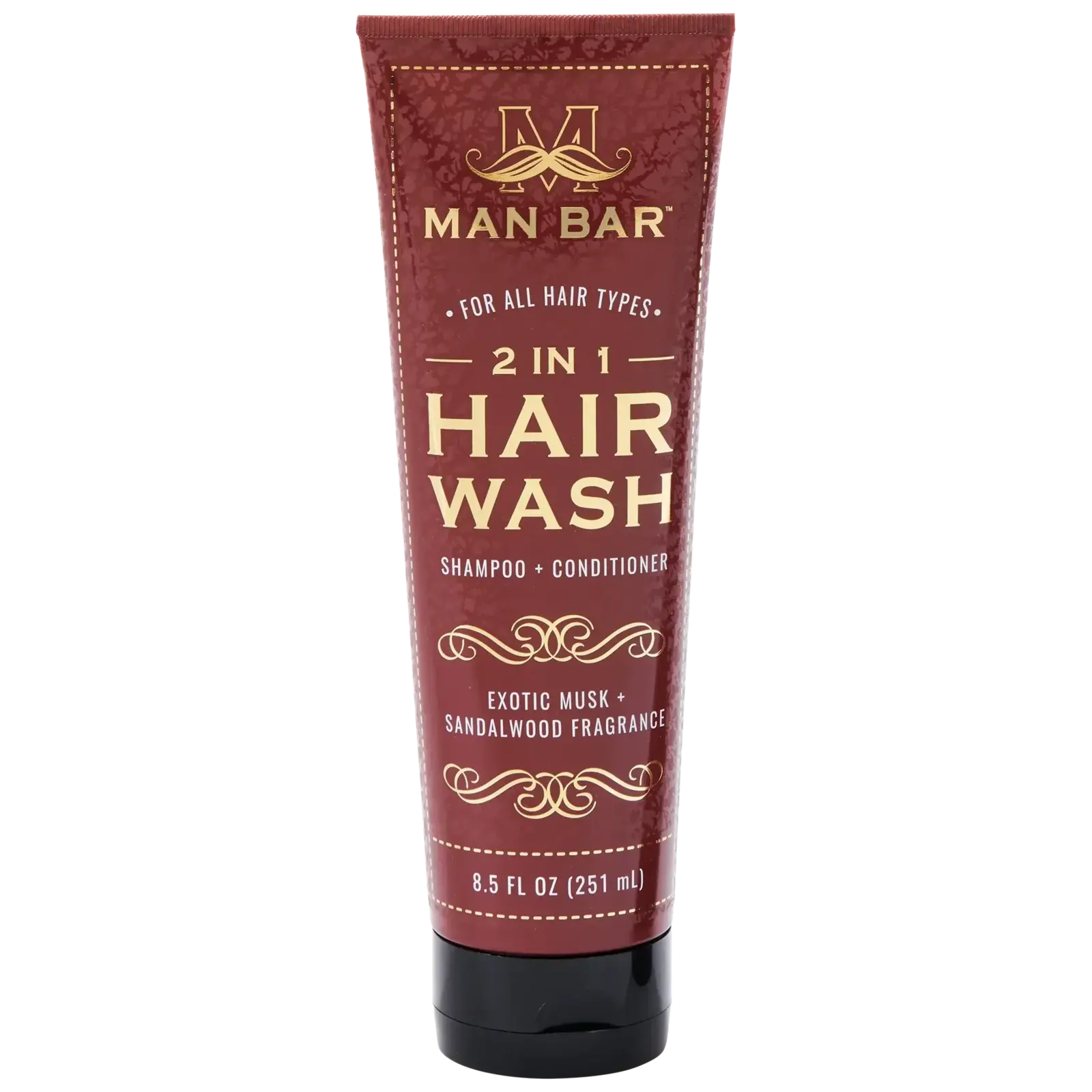 Man Bar MAN BAR® 2 in 1 Hair Wash Exotic Musk & Sandalwood  SCE1275 loading=