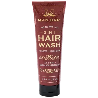 Man Bar MAN BAR® 2 in 1 Hair Wash Exotic Musk & Sandalwood  SCE1275
