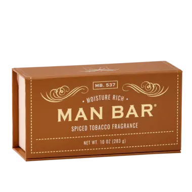 Man Bar MAN BAR® Moisture Rich Spiced Tobacco Soap  STB7820