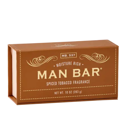 Man Bar MAN BAR® Moisture Rich Spiced Tobacco Soap  STB7820