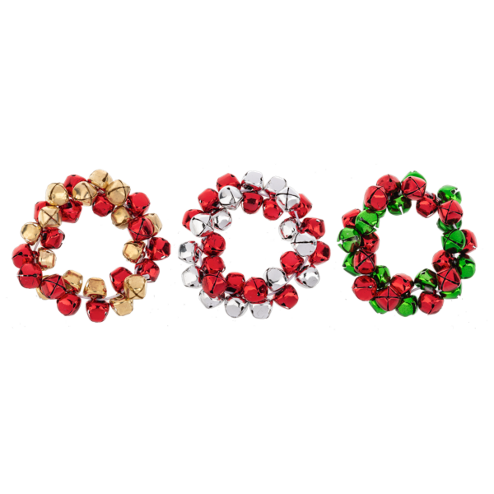 Ganz Jolly Jingles Stretch Bell Bracelets (1)  EX29210 loading=