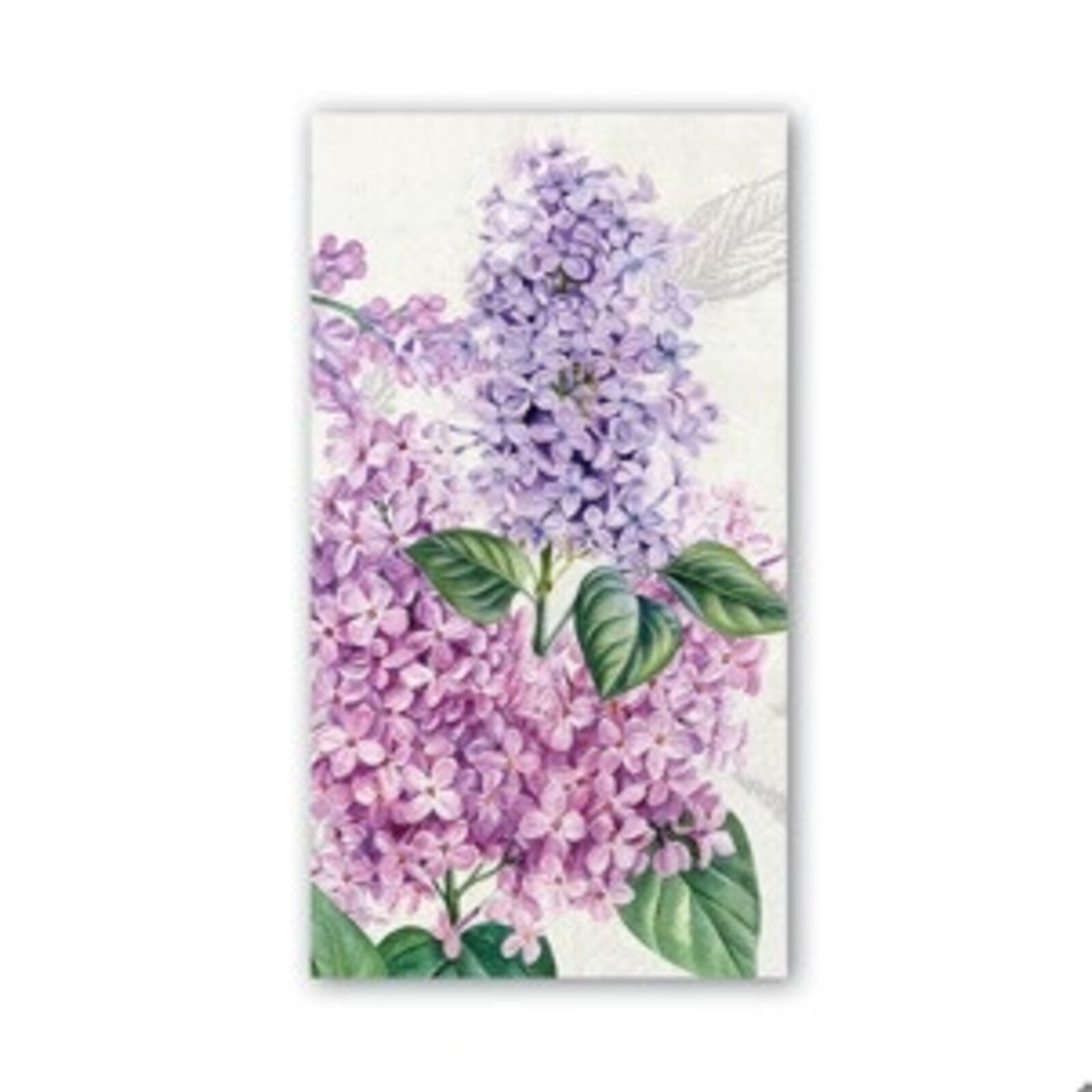 Michel Design Works French Lilacs  Hostess Napkin 807441 loading=