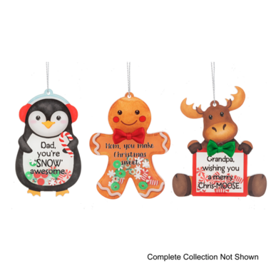 Ganz Filled with Joy Ornaments (1)  EX39000