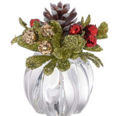 Kissing Krystals 2.5" Teeny Mistletoe Vase  KK688