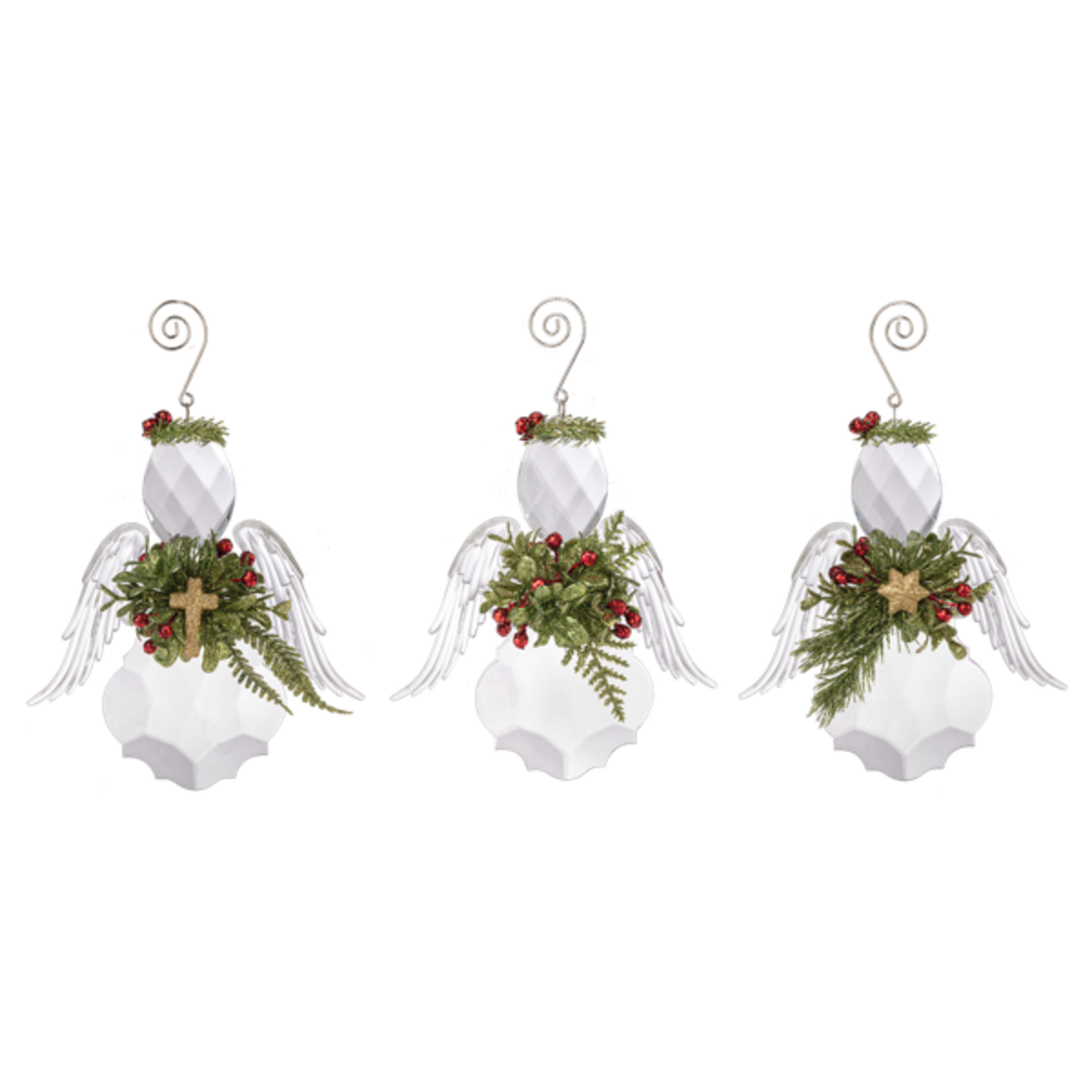 Kissing Krystals 7" Classic Krystal Angels (1)  KK689 loading=