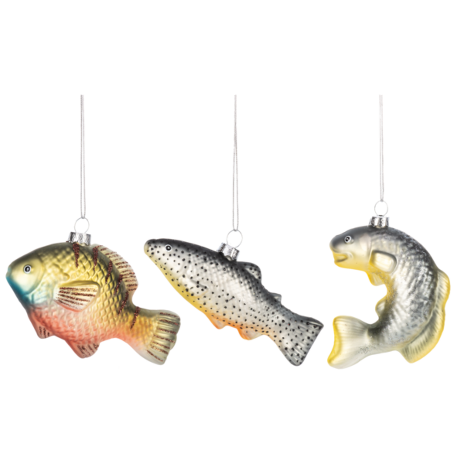 Ganz 4.25" Fish Ornaments (1)  MX192322 loading=