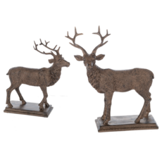 Ganz 5 7/8" Antique Deer Figurine Set (1)  MX197286 S