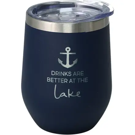 Pavilion Gift At The Lake 12 oz Stemless Travel Tumbler  68425